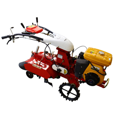 Verandering van versnellingsbakken Landbouwer Benzinemotor Handpush Mini Tiller Voor Graven