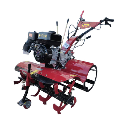 75 KG Nieuw ontworpen compacte vierwielaandrijving met volledige versnellingsbak Mini Tiller Cultivators