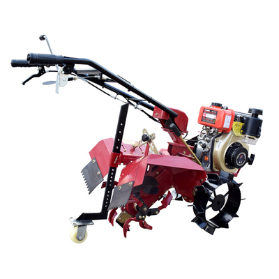 4 kW Dieselvermogen Economische landbouw Mini Cultivator voor vierwielaandrijving