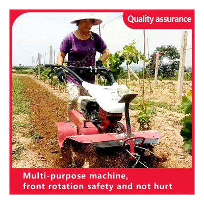 4WD Mini Power Tiller 7hp Kleine Rotary Weeding Cultivator voor nauwkeurige teelt