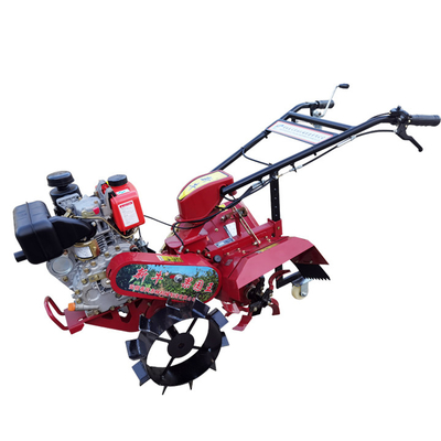 Hoog veiligheidsniveau Landbouwmachine Boomgaard Onkruidwinning Dieselmotor Mini Power Tiller