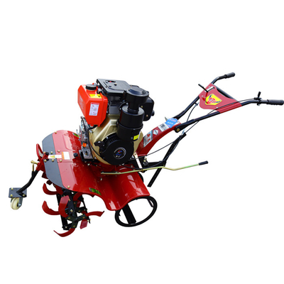 Versatile vierwielaandrijving mini-tiller voor rijstvelden en droog land efficiëntie