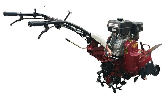 Verstelbare werkbreedte 45-85 cm Mini Power Tiller Cultivator met Roaring Function