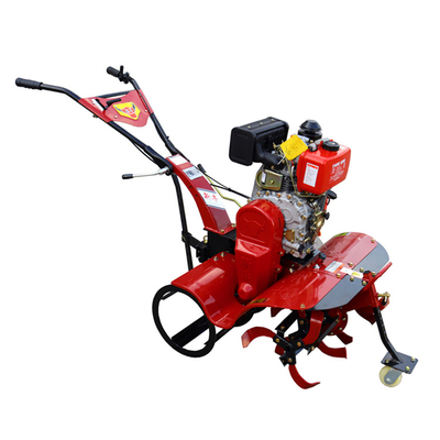 Tuin 4.0KW Mini Power Tiller Landbouwmachine met verstelbare ploegbreedte 15-35cm