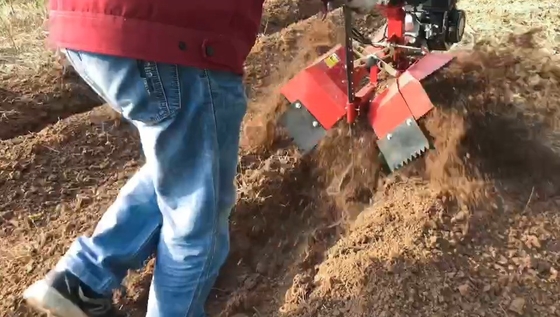 Easy Orchard Start handbediende cultivator met dieselmotor en versnellingsbak