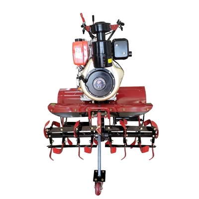 115 kg belasting vierwielaandrijving Mini Power Tiller Cultivator met all gear transmissie