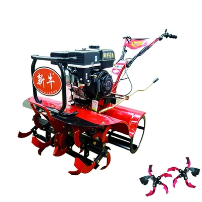 Verstelbare werkbreedte 45-85 cm Mini Tiller met automatische versnellingsbak en gordeltransmissie