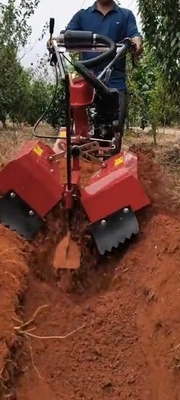 Hoog veiligheidsniveau versnelling en gordel transmissie mini-cultivator machine tiller voor de landbouw