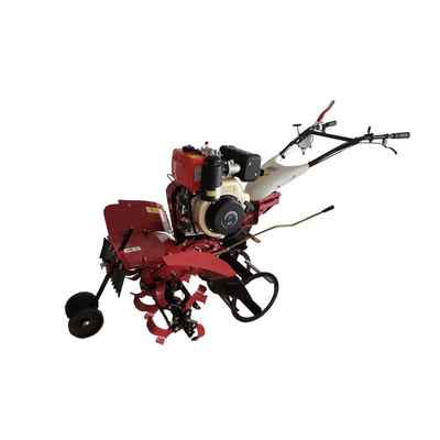 Economisch 186F Dieselmotor Vierwielaandrijving Cultivator voor multifunctionele landbouw