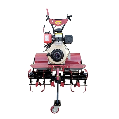 Farm Cultivator Nieuw ontworpen 173F Dieselmotor Vierwielaandrijving Mini Power Tiller