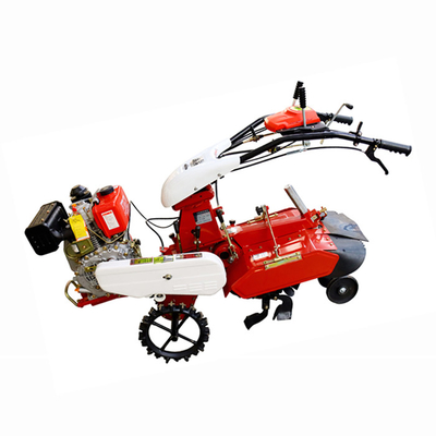 155*75*105cm Handheld Diesel Engine Mini Power Tiller Cultivator voor bodemvoorbereiding