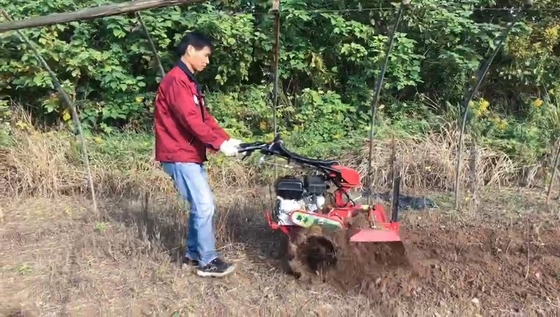 Gemakkelijk- te-benzineren Multipurpose Ridger Machine Cultivator met een ploegbreedte van meer dan 10 cm