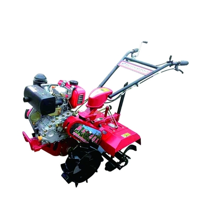 Lichte en kleine benzine/dieselmotor mini-tiller voor een werkingssnelheid van 4 km/u 145*62*85cm