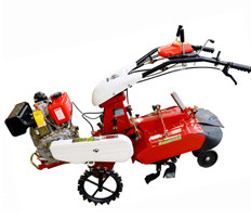 Boerderijen Multifunktioneel Aardbewerken Rijden Graven Mini Cultivator met benzinemotor