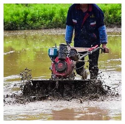 Rotary Tiller Machine Type 4WD Easy Start Power Tiller Machine met een hoog veiligheidsniveau