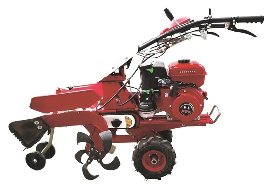 Versnellingsbak 170F Benzine motor met vierwielaandrijving Mini Power Tiller Cultivator
