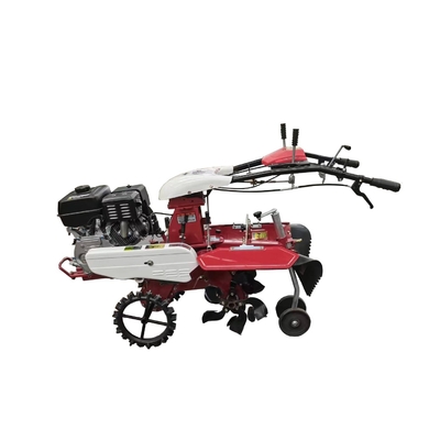 Veelzijdige vierwielaandrijving 177F benzinemotor Orchard Mini Power Tiller Cultivator