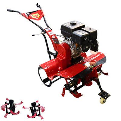 Arbeidsbesparende operatie Mini Power Tiller Farm Cultivator met verstelbare ploegbreedte