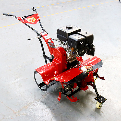 Krachtige vierwielaandrijving Gasoline Power Easy Start Air Cooling Hilling Up Weeder Tiller