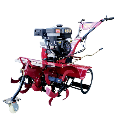 Krachtige vierwielaandrijving Gasoline Power Easy Start Air Cooling Hilling Up Weeder Tiller