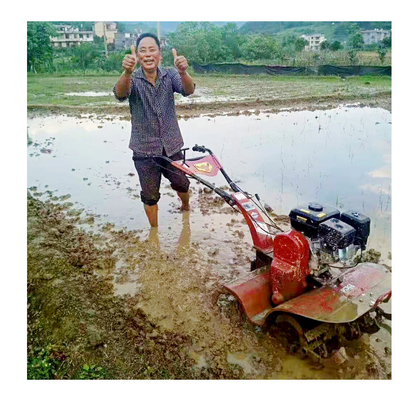 Xinniu Farm Machine Mini Power Tiller met veelzijdige benzinemotor en draaibare gereedschappen