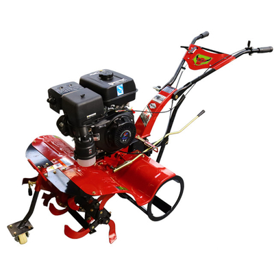 Gas mini power tiller met roterende tillage lichtgewicht en 65 kg laadvermogen
