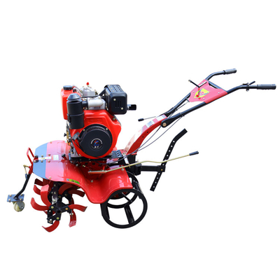 Landbouwmachine-apparatuur Kleine wandelende microteller voor het beheer van de bodem van boomgaarden