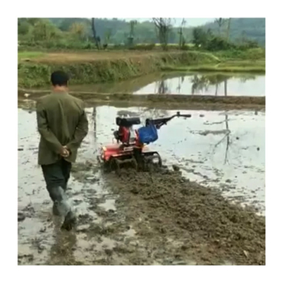 Benzinemotortractor en draaibank voor mini-krachtkrachtkrachter