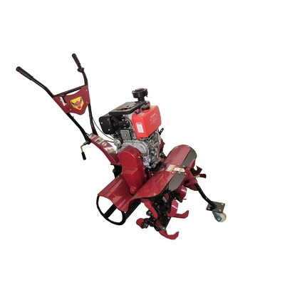Economisch arbeidsbesparende vierwielaandrijving Cultivator voor landbouwgrondbouw Diepte 10-20cm