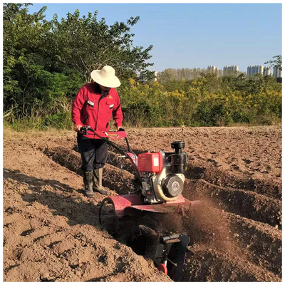 Easy Start 178F 4WD Mini Power Tiller met 4 kW benzinemotor