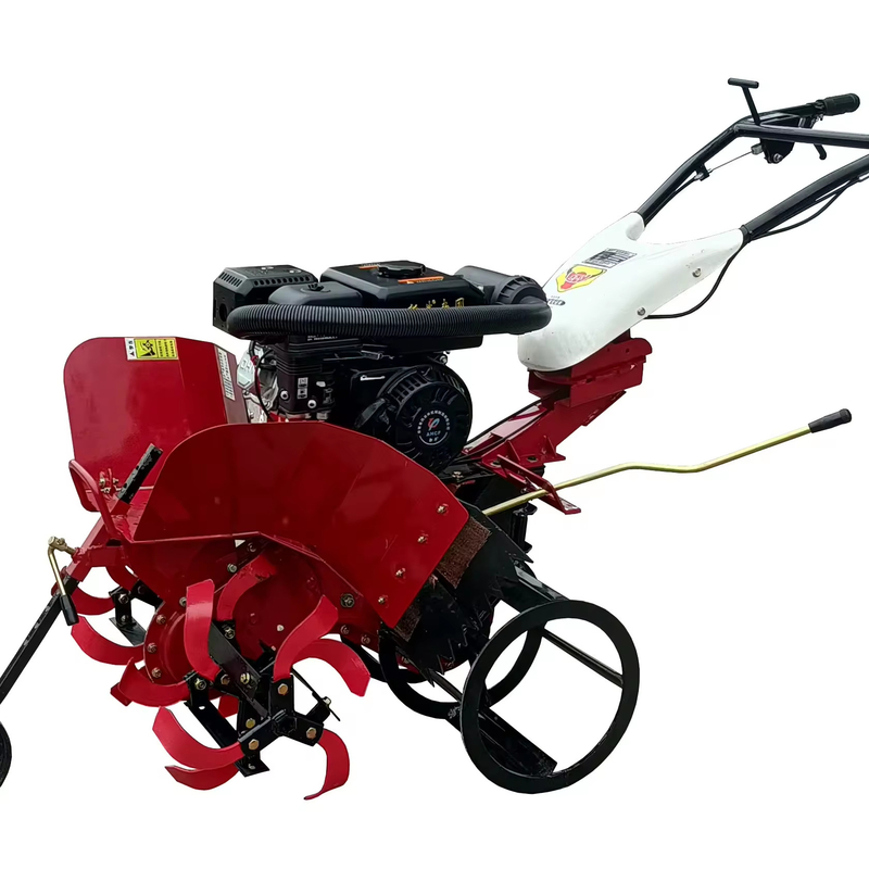 Verstelbare werkbreedte 45-85 cm Mini Power Tiller Cultivator met Roaring Function