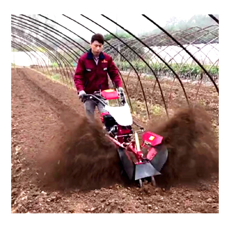 Economisch Mini Power Tiller Gear Cultivator 10-40cm Tiling Breedte en benzine Ditching