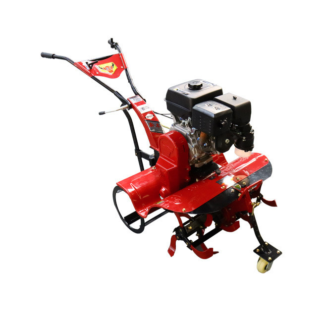 Arbeidsbesparende operatie Mini Power Tiller Farm Cultivator met verstelbare ploegbreedte