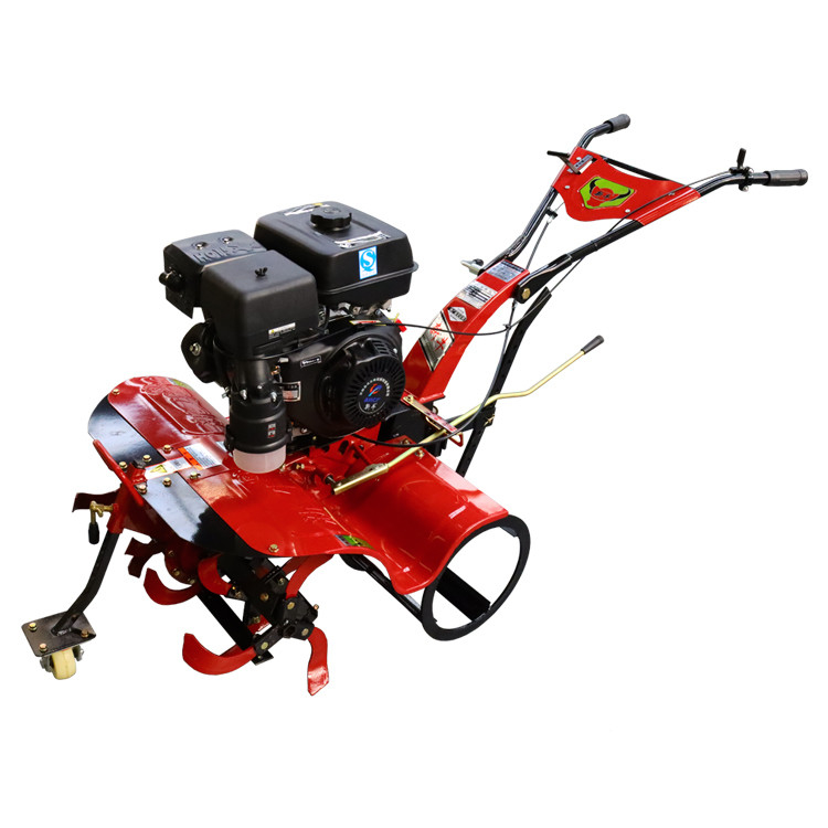 Verstelbare werkbreedte 45-85 cm Landbouwer Mini Power Tiller met gemakkelijke bediening